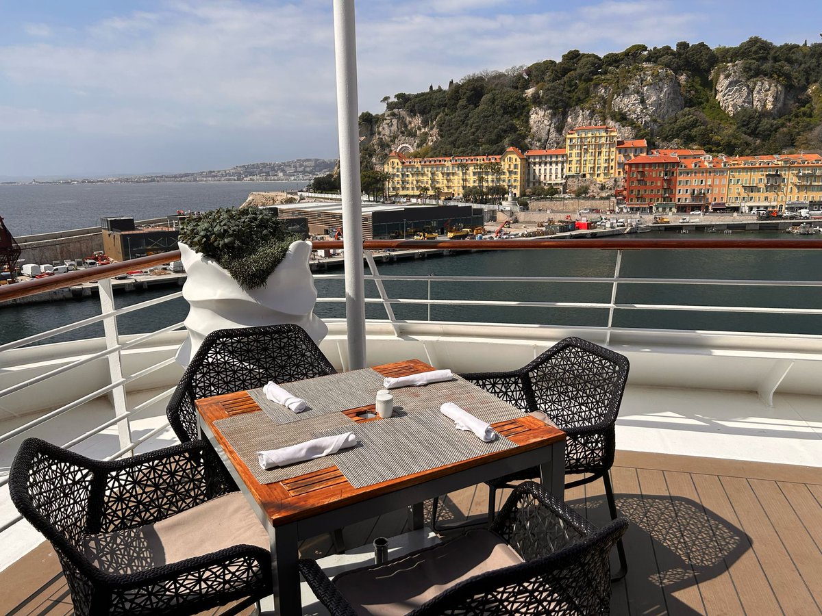 SixStarCruises's tweet photo. We've embarked Azamara Quest ready for an exciting few days sailing from Nice to Rome! 🚢
#AzamaraCruises #AzamaraQuest #LuxuryCruise #Cruising #Mediterranean #Travel https://t.co/rGsZm8rdVa