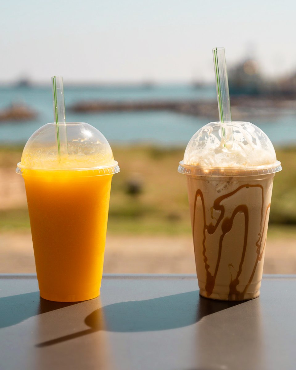 SYMPOSIUMgb's tweet photo. Brighten up your day with a delicious fruity smoothie or iced frappe. Pop in and try them out! https://t.co/jkGIQmV11d