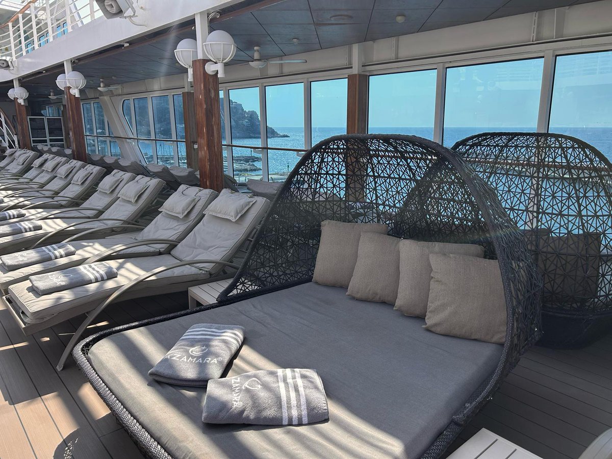 SixStarCruises's tweet photo. We've embarked Azamara Quest ready for an exciting few days sailing from Nice to Rome! 🚢
#AzamaraCruises #AzamaraQuest #LuxuryCruise #Cruising #Mediterranean #Travel https://t.co/rGsZm8rdVa