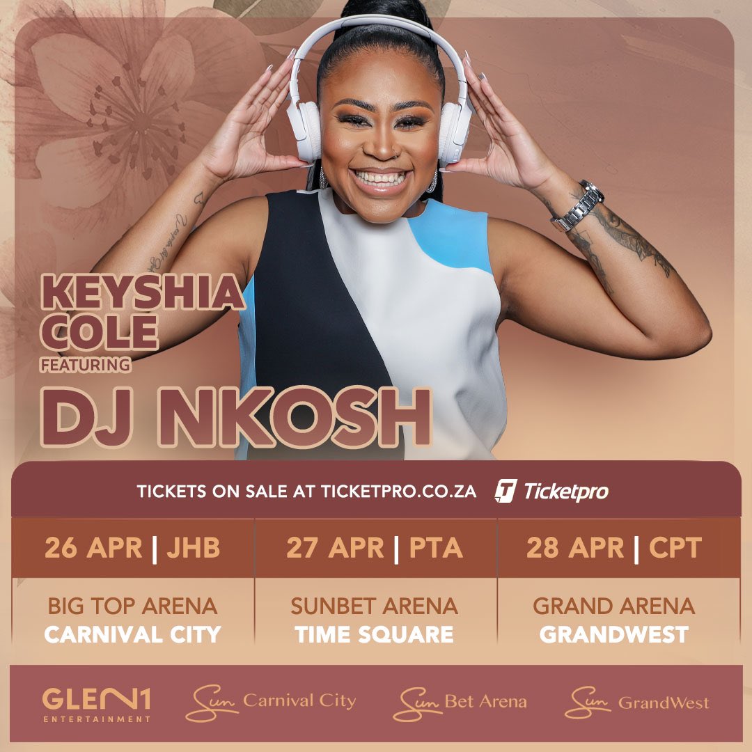 Say hello to your opening acts for Keyshia Cole: Live in South Africa! 🚨

<a href="/elaineofficial_/">Shining star</a>, <a href="/Akio_Kawahito/">Papi Gonzalez</a> and <a href="/DJNkosh2000_/">Dj Nkosh</a> are ready to help make all three nights an unforgettable experience 🤩

Get your tickets now via <a href="/TicketProSA/">Ticketpro</a> 🎫