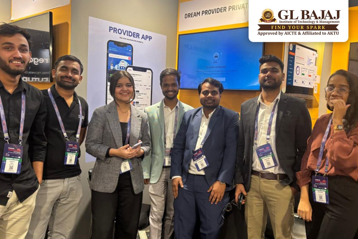 glbajaj's tweet photo. #GLBajaj startups made a powerful impact at Startup Mahakumbh 2025 - India’s grandest celebration of innovation and entrepreneurship held at Bharat Mandapam with 6 startups.

#StartupIndia #DepartmentofScienceandTechnology #StartinUP #GovernmentofIndia #GovernmentofUttarPradesh https://t.co/V17p6tabDW