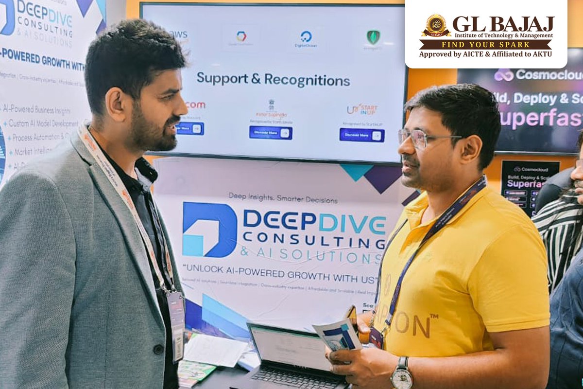 glbajaj's tweet photo. #GLBajaj startups made a powerful impact at Startup Mahakumbh 2025 - India’s grandest celebration of innovation and entrepreneurship held at Bharat Mandapam with 6 startups.

#StartupIndia #DepartmentofScienceandTechnology #StartinUP #GovernmentofIndia #GovernmentofUttarPradesh https://t.co/V17p6tabDW