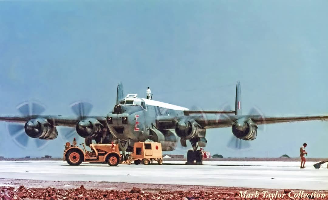 Destroye83's tweet photo. Shackleton MR3, XF706 at RAF Luqa, Malta https://t.co/DAOzMBoUde
