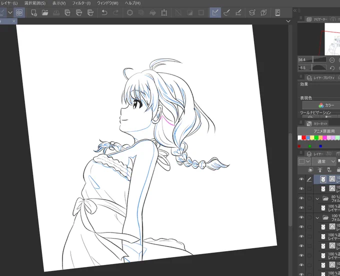 ちょうど描きかけてたのが1枚あんだけど
なんとか仕上げよ
まさかこのタイミングとは 