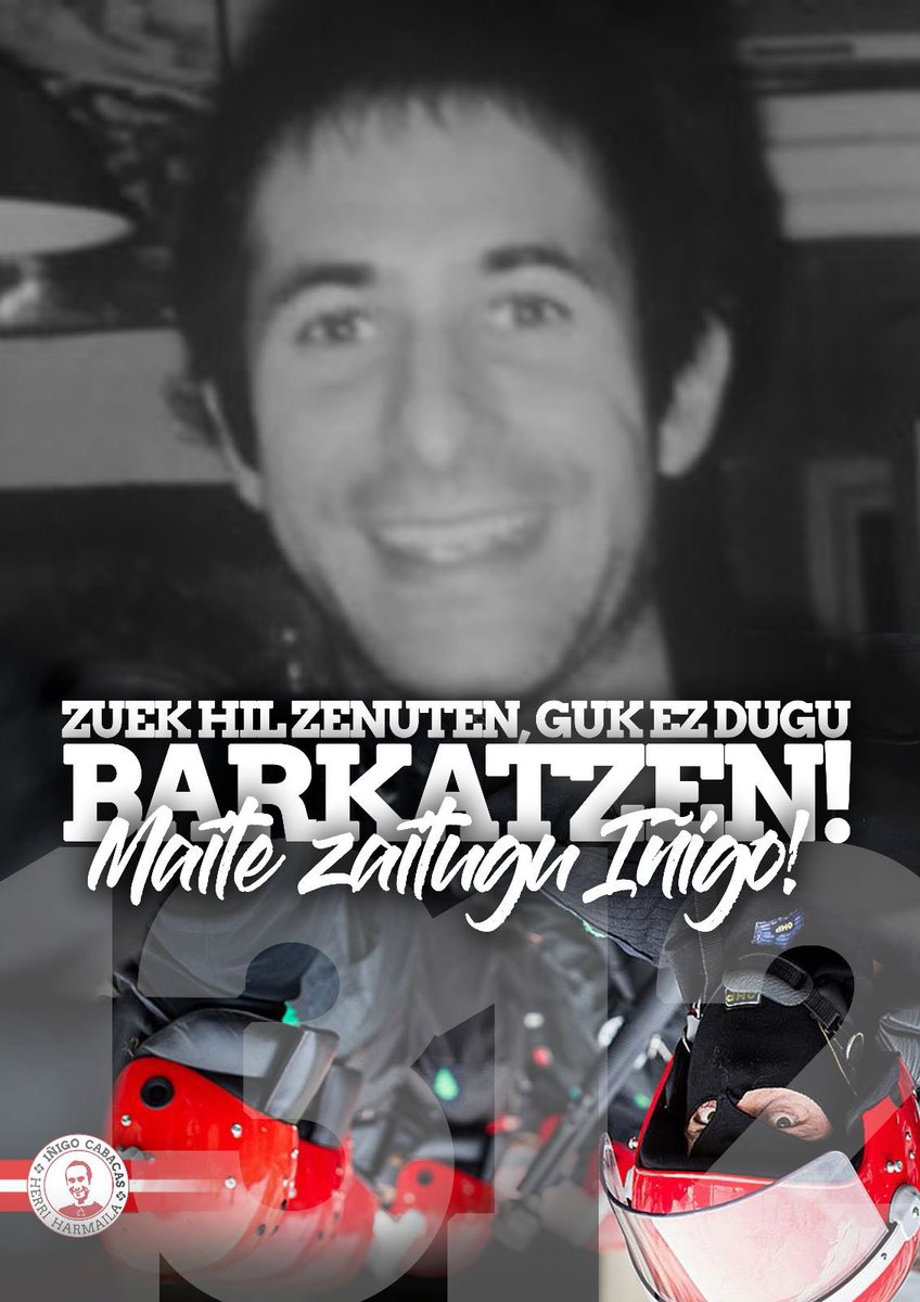 13 urte geroago, guk ez dugu barkatzen! 

Justizia Iñigorentzat!