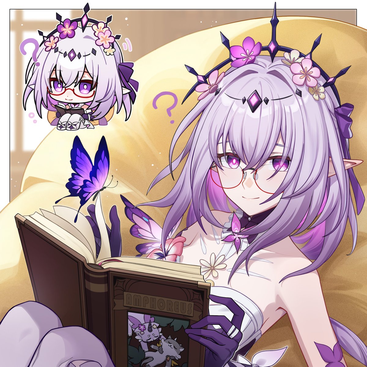 JCJCJCZ's tweet image. #Castorice #honkaistarrail
遐蝶☺️☺️☺️