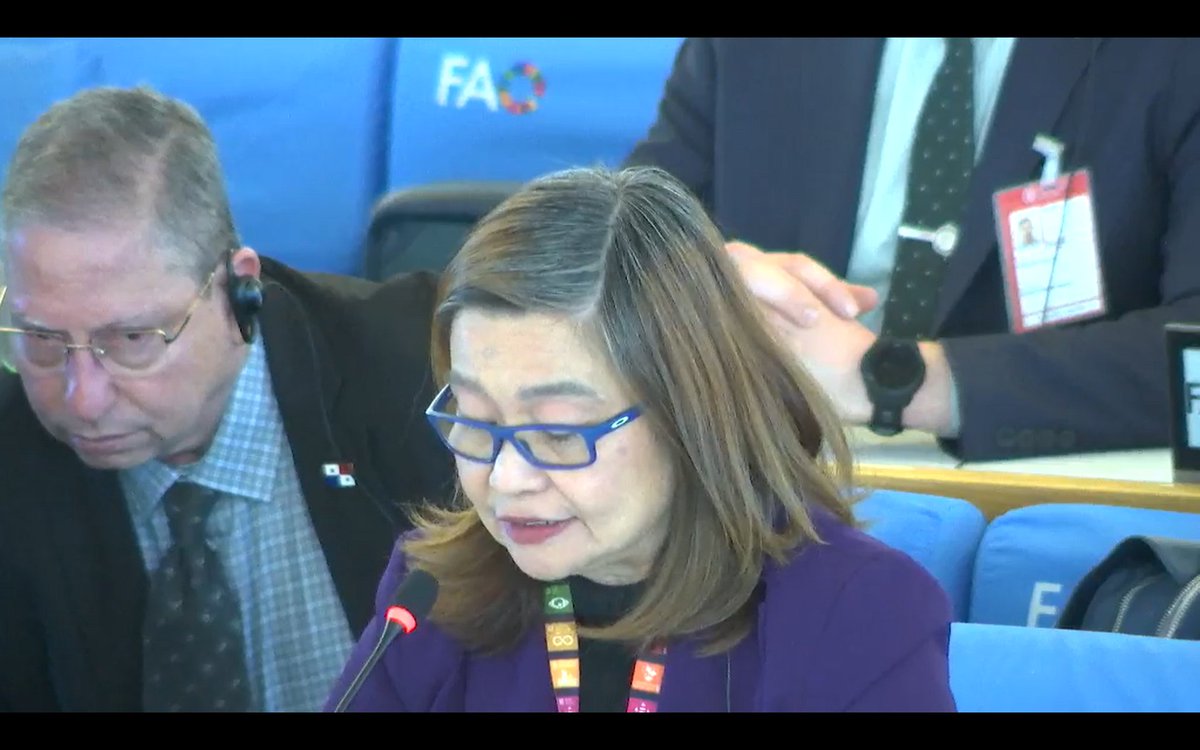 dabbadie's tweet photo. During @FAO #CL177, Philippines 🇵🇭 highlighted #AnticipatoryAction as key to reducing disaster impacts, citing Typhoon Manyi, where fisherfolk received cash & support from @FAOPhilippines just 8 hours before landfall—a world-first that shows the power of preparedness in crises. https://t.co/JZ01WWodt0