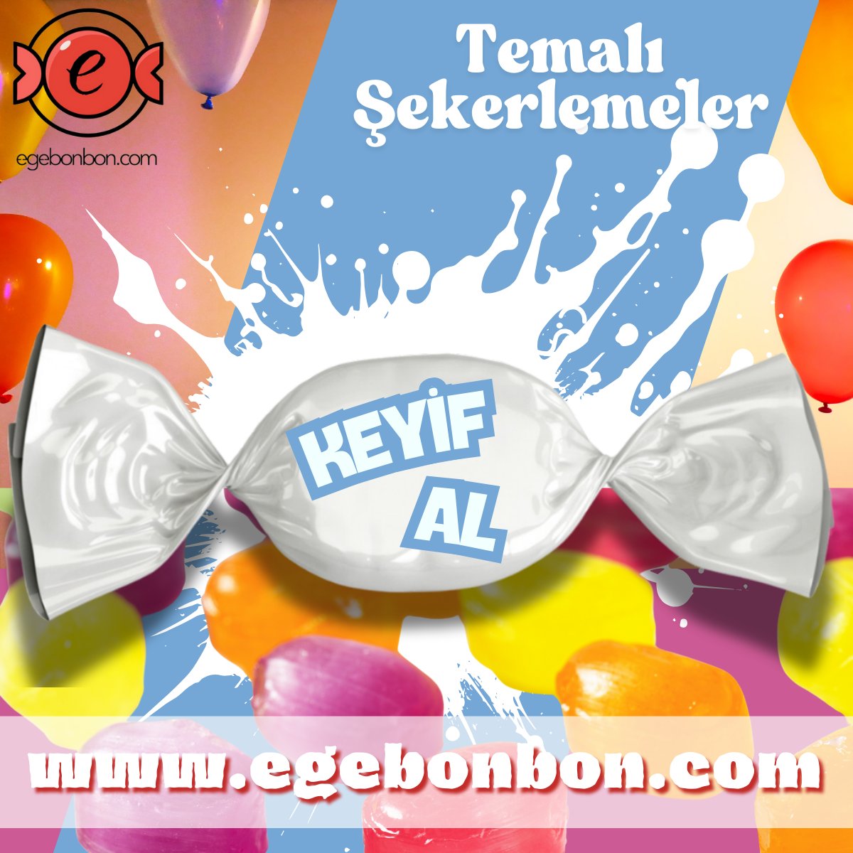 😊 Bugünün Teması: KEYİF AL! 🍬

📩 Daha fazla tatlı ilham için: egebonbon.com

#KeyifAl #Egebonbon #TemalıŞekerler #LogoluBonbon #GününMesajı #TatlıAnlar #ReklamŞekeri #ReklamDeğildir #logolubonbon