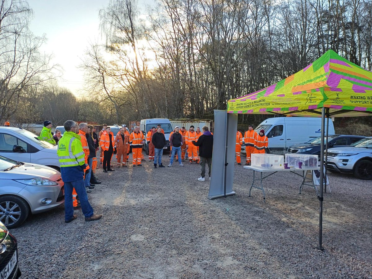 breedongroup's tweet photo. We were delighted to welcome the @WeAreLHCharity #MakeItVisible team to our Tom’s Forest quarry this week. The guys delivered an engaging talk to our colleagues, focusing on the importance of positive #mentalhealth and #wellbeing.
What a great support to the industry! https://t.co/OkFh7R5WHX