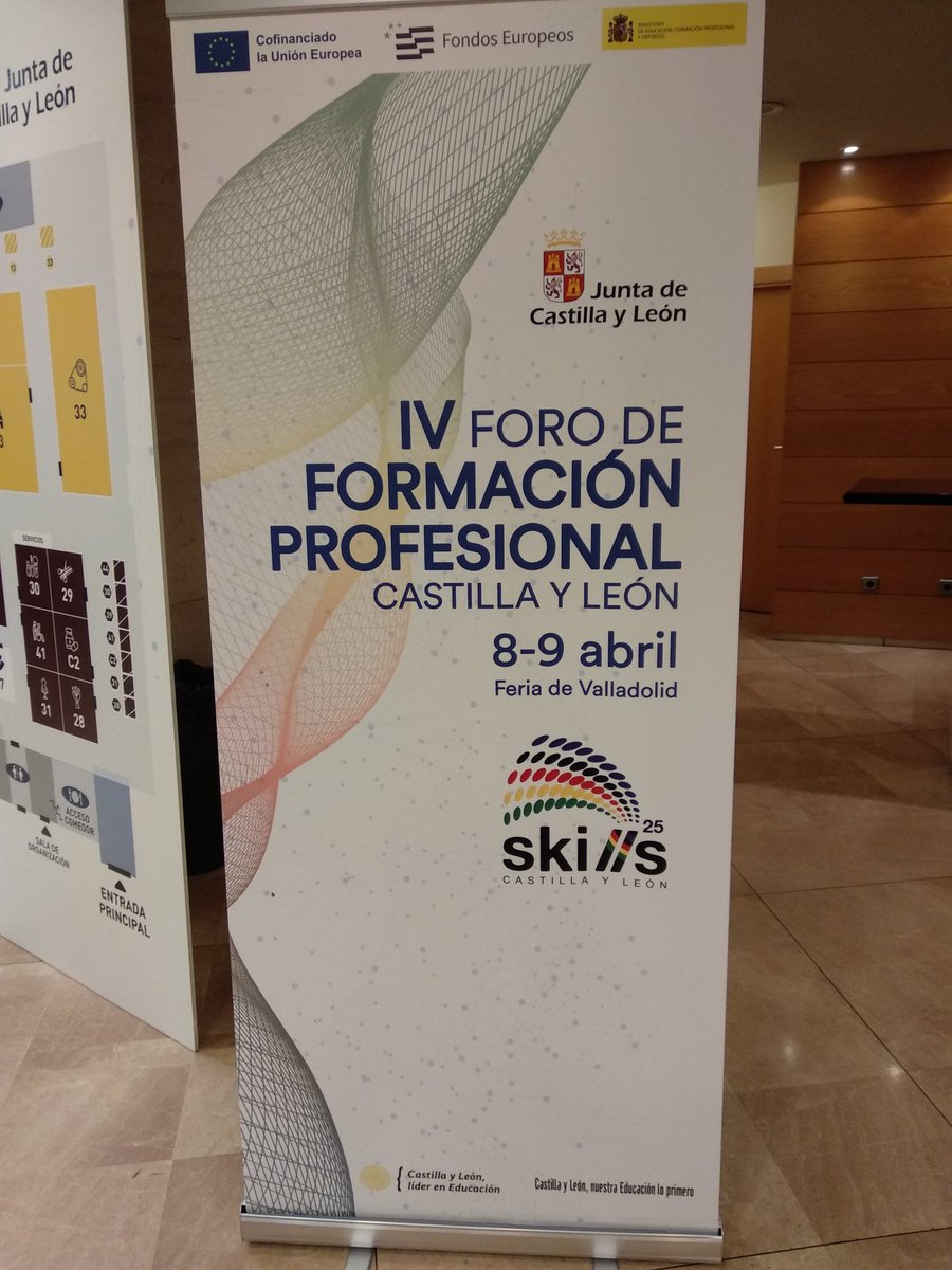 Empezamos la 2ª y última jornada del IV Foro de Formación Profesional de Castilla y León. Hoy el debate se centra en retos como el carácter dual, la digitalización o la internacionalización. ¡Vamos a por ello! #FP <a href="/educacyl/">Educación JCyL</a>