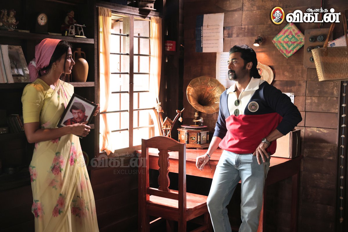AnandaVikatan's tweet photo. இனி காதல்... பரிசுத்த காதல்!💞

Next Still at 1:45 PM 📸 

#RetroVikatanExclusive | #AnandaVikatan | #Suriya | #PoojaHegde https://t.co/E8sP1ORnKV