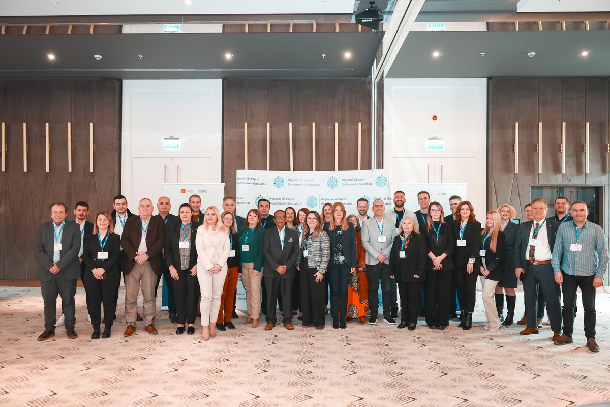 IomSkopje's tweet photo. The 3-day #RGRS thematic meeting on Negotiation on Migration & Mobility is currently taking place in North Macedonia. A platform to strengthen regional dialogue, enhance migration governance & promote safe, regular pathways in the Western Balkans. https://t.co/S8miIogxur