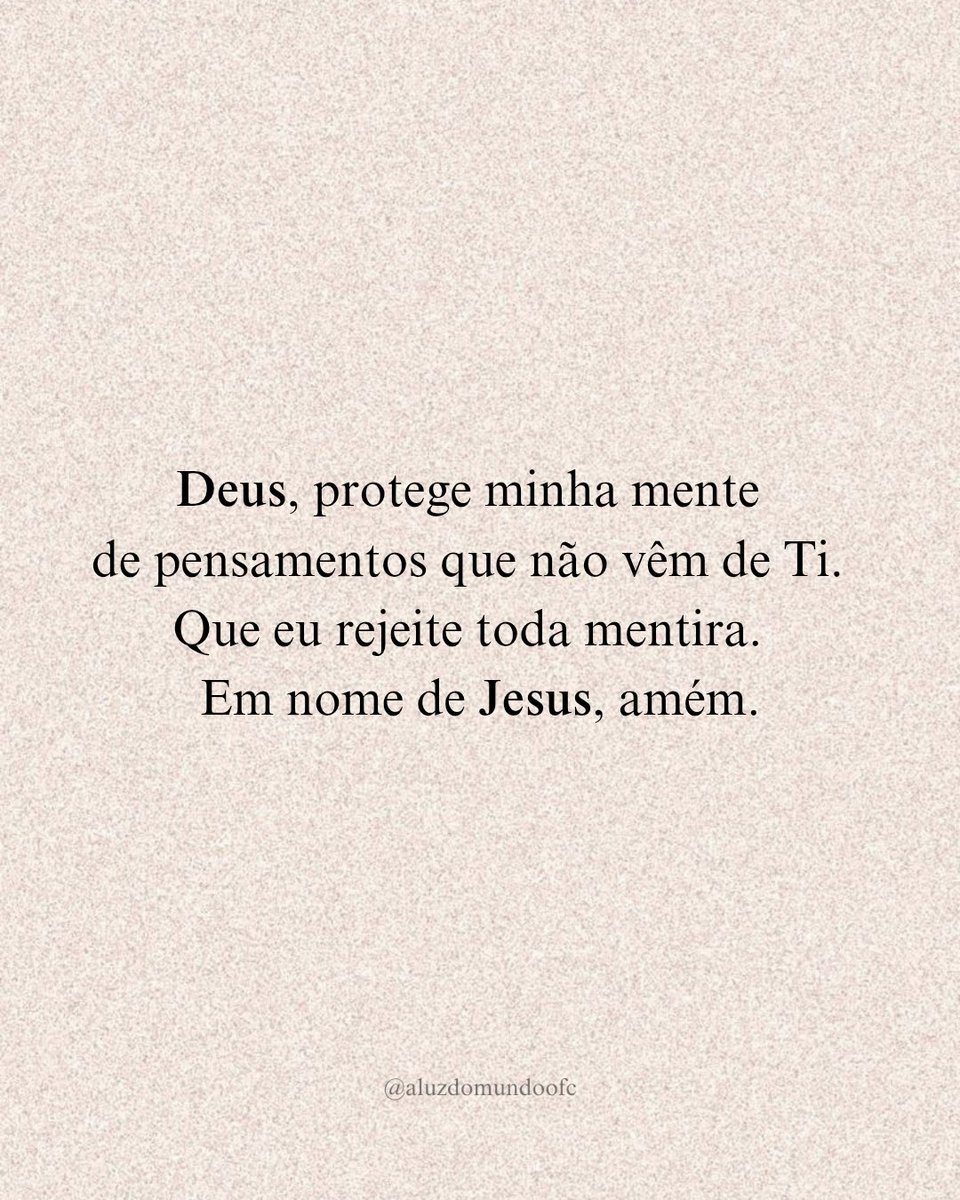 Digite: AMÉM!