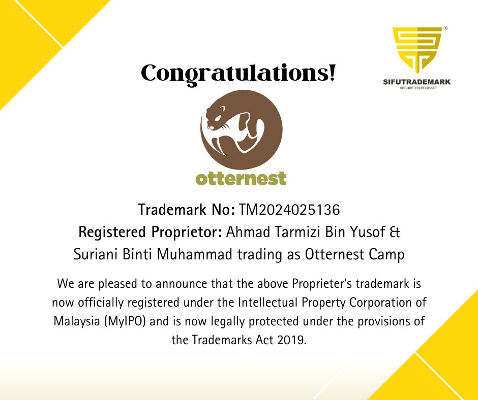 Hi all! Check this out 🙌 Let's share with others too #securedtrademark #sifutrademark #registernow
