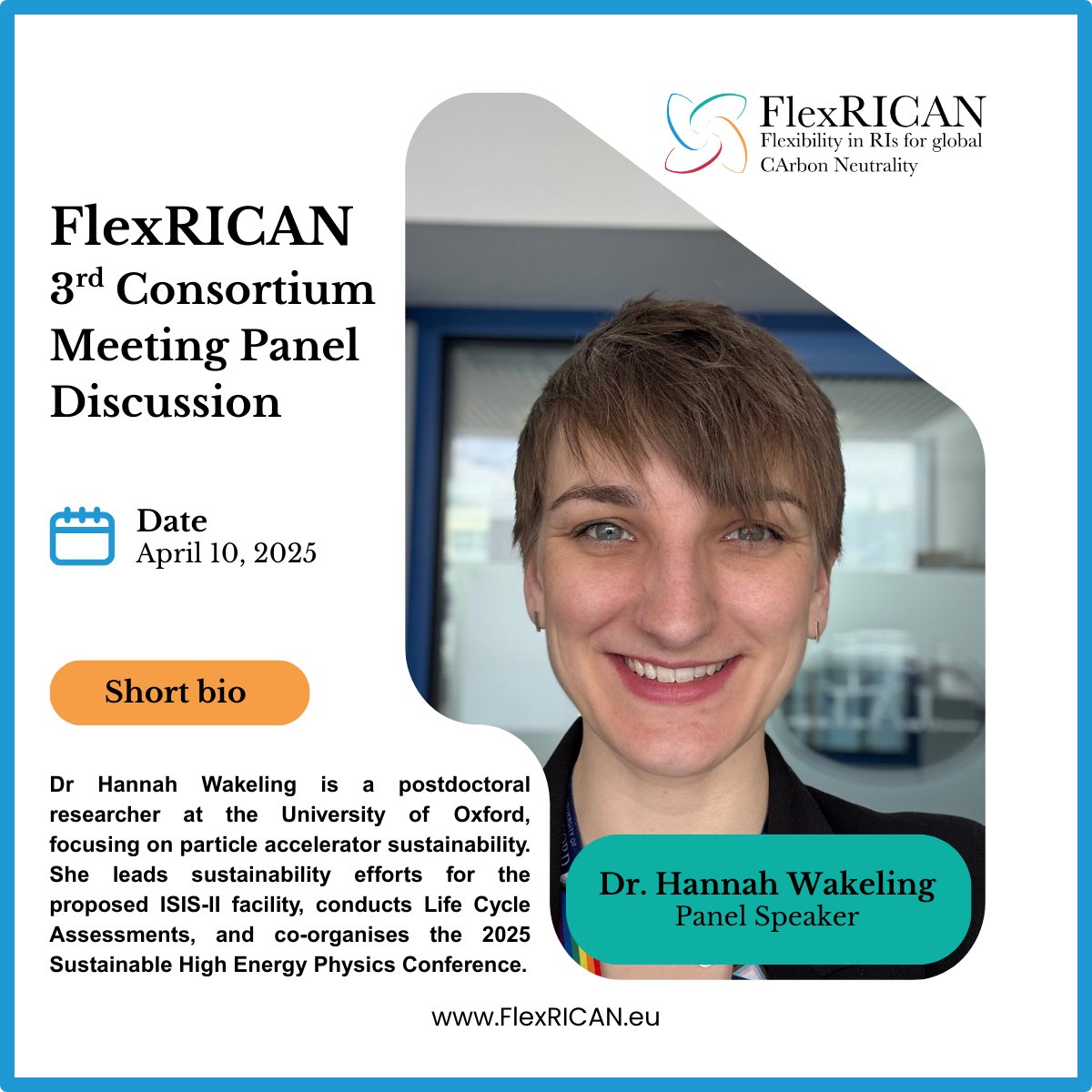 flexricaneu's tweet photo. 💫 Meet the speakers of the Exploitation Panel Discussion at the FlexRICAN 3rd Consortium Meeting. 

#FlexRICAN #EnergyResilience #EnergyFlexibility #Sustainability https://t.co/L4icUMmKtO