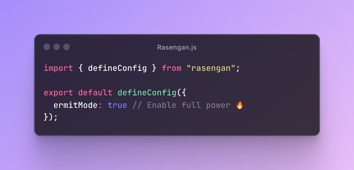 Just for laughing 😅 

If you haven't joined the newsletter of Rasengan for being informed when RasenganJs templates will come out, you can do it here

👉🏽 [ join.rasengan.dev ]

Happy coding guys 😉