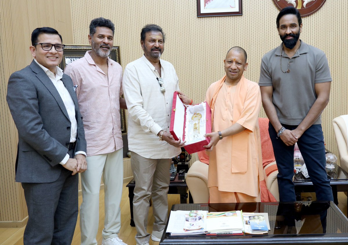 Mohan Babu M (@themohanbabu) on Twitter photo Met the dynamic UP CM Sri. Yogi ji. <a href="/myogiadityanath/">Yogi Adityanath</a> Thank you sir for your hospitality and warmth. Har Har Mahadev. Met the dynamic UP CM Sri. Yogi ji. <a href="/myogiadityanath/">Yogi Adityanath</a> Thank you sir for your hospitality and warmth. Har Har Mahadev.