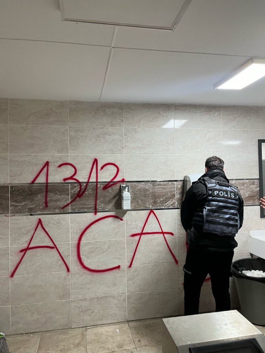 1312 ACAB seen in Kadikoy, İstanbul