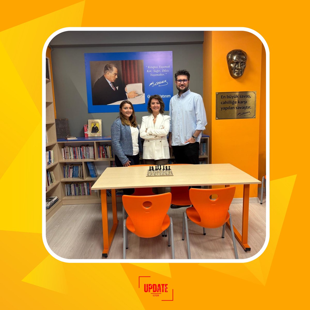 UpdatePR15's tweet photo. ...Gedik Yatırım Pazarlama Genel Müdür Yardımcısı Mehmet Şengün, öğretmenler ve öğrencilerin katılımıyla gerçekleşti.
Açılışta konuşma yapan Ersan Akpınar, Türkiye'nin farklı şehirlerinde kurdukları kütüphanelerle eğitime uzun vadeli katkılar sunmayı amaçladıklarını vurguladı. https://t.co/lxVzMcGRsL