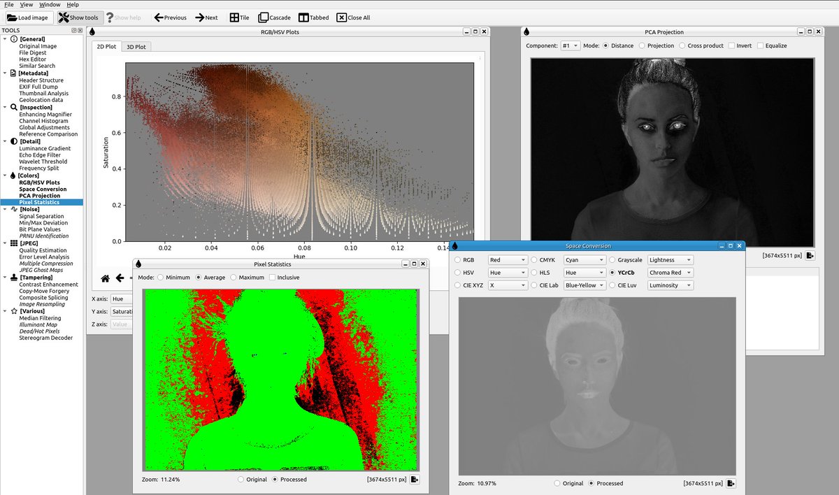 🛠️sherloq es conjunto de herramientas de código abierto para análisis forense de imágenes digitales
github.com/GuidoBartoli/s…