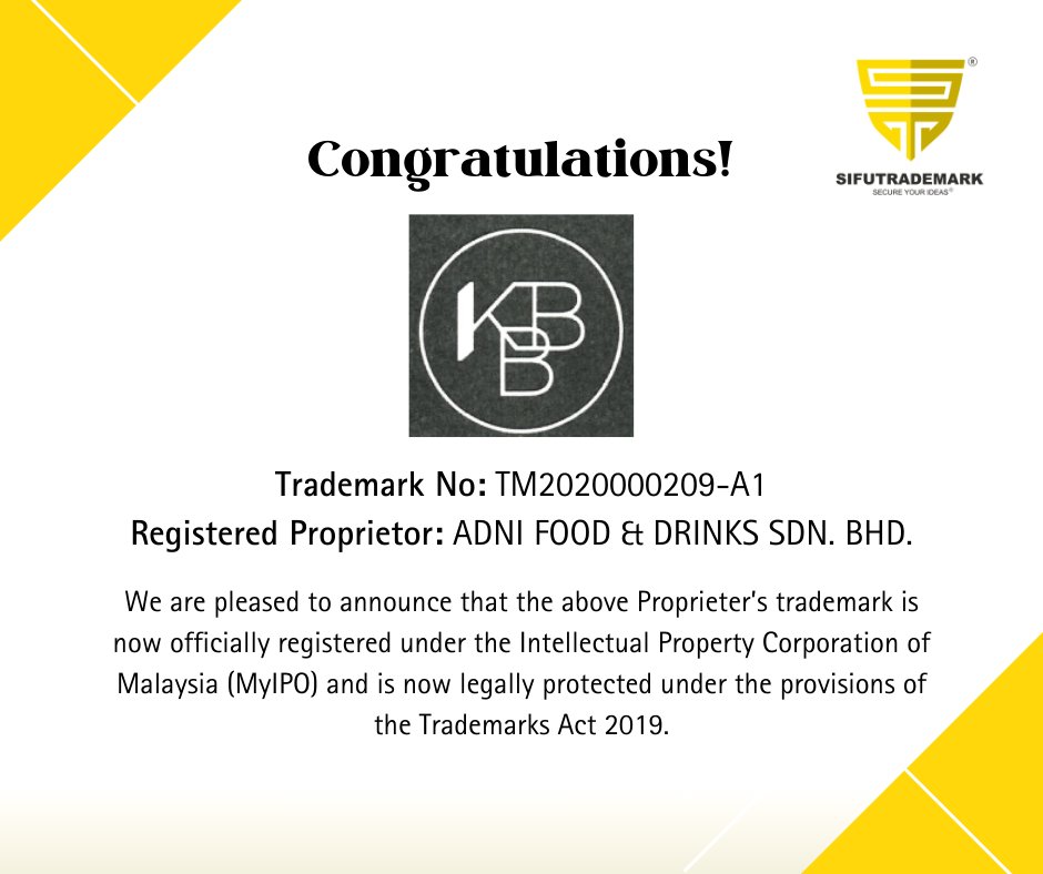 Do you have your trademark, but it is still unregistered? Let’s work through it and lock in your mark, just like in the photo below!®️ #securedtrademark #sifutrademark #registernow