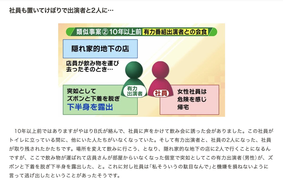 隠れ家的な地下個室店でフジ女子アナと2人切りになるようB氏が姿を消すと突如下半身を露出した有力出演者って石橋貴明だったんですね。
石橋さんの本人コードみると
敗北の座がコード209
「飲食店にいる年の離れたカップルと、離れた別席にいる邪な考えを秘めた男」
飲食店で人生詰むと予言されてる