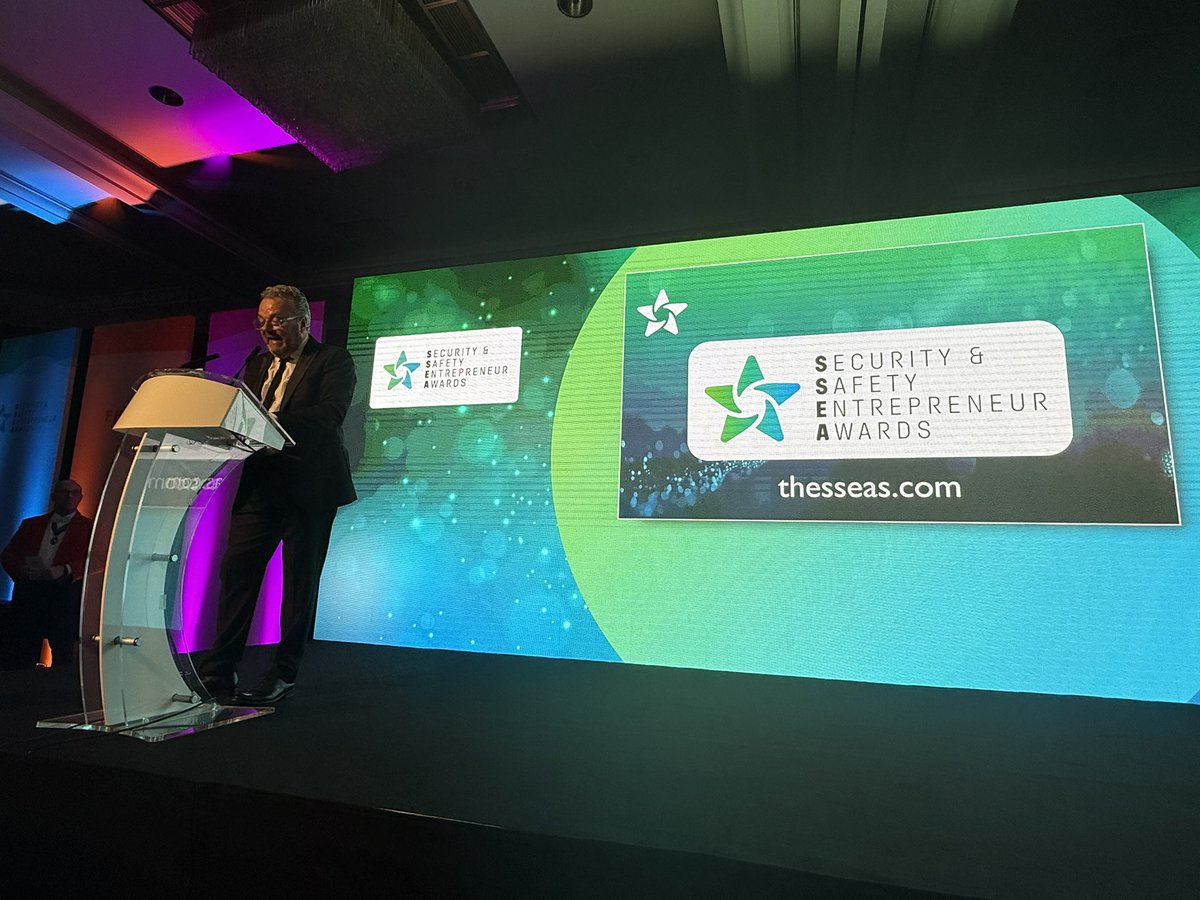 Timothy Barnes (@timothy_barnes) on Twitter photo Delighted to have represented <a href="/CfEntrepreneurs/">CFEntrepreneurs</a> at <a href="/theSSEAwards/">The Security & Safety Entrepreneur Awards (SSEAs)</a> in #Birmingham last night.
Some great #entrepreneurs and #SmallBusiness in #security being celebrated from across the #UK!
As a judge for the awards, loved seeing who had won in the end.
Well done everyone! 🥇 Delighted to have represented <a href="/CfEntrepreneurs/">CFEntrepreneurs</a> at <a href="/theSSEAwards/">The Security & Safety Entrepreneur Awards (SSEAs)</a> in #Birmingham last night.
Some great #entrepreneurs and #SmallBusiness in #security being celebrated from across the #UK!
As a judge for the awards, loved seeing who had won in the end.
Well done everyone! 🥇
