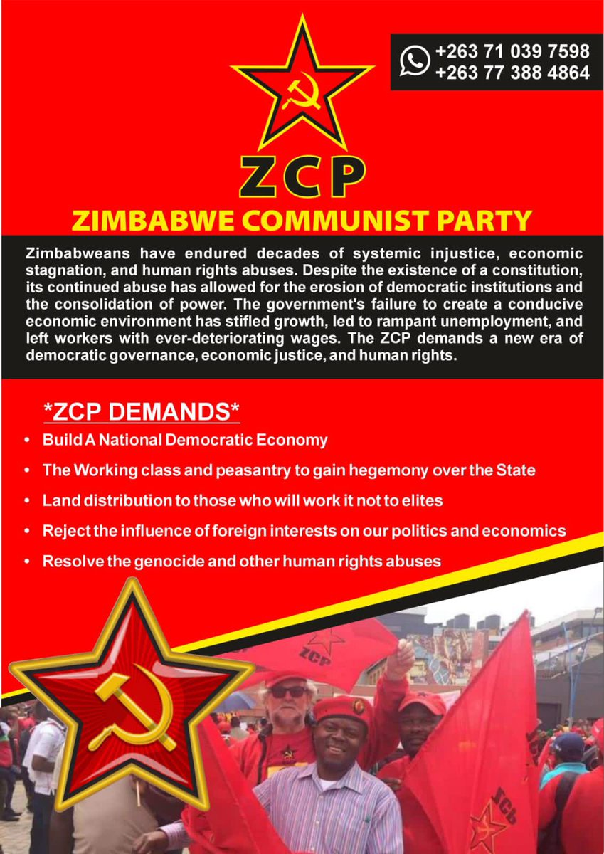 OMasaraure's tweet photo. We are completing the liberation of Zimbabwe.The liberation of Zimbabwe is incomplete until we build a National Democratic Economy.State power should be placed in the hands of workers &amp; peasants. Land to tillers not to elites.Reject external influence &amp; resolve rights abuses. https://t.co/lAGX3QROoV