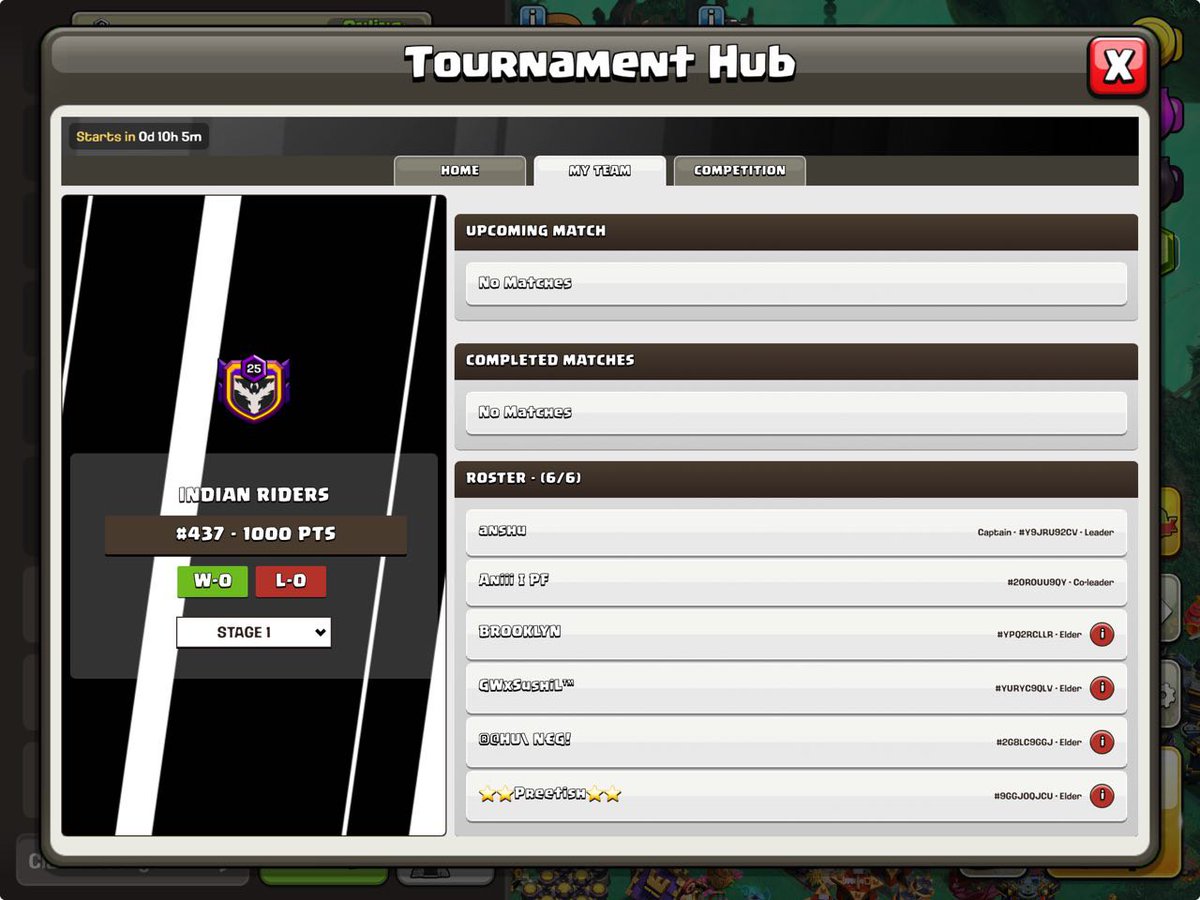 INDIAN RIDERS 🇮🇳

Team🤔
- Old 
Captain🤔
- New but Old ( pro )
Players 🤔
-New but known ( 🔥)
( ANSHU + PREETISH + SUSHIL + ANIII + RAHUL+ BROOKLYN)💪🔥
Dedication On Top 💪 

GL to others Team 👍