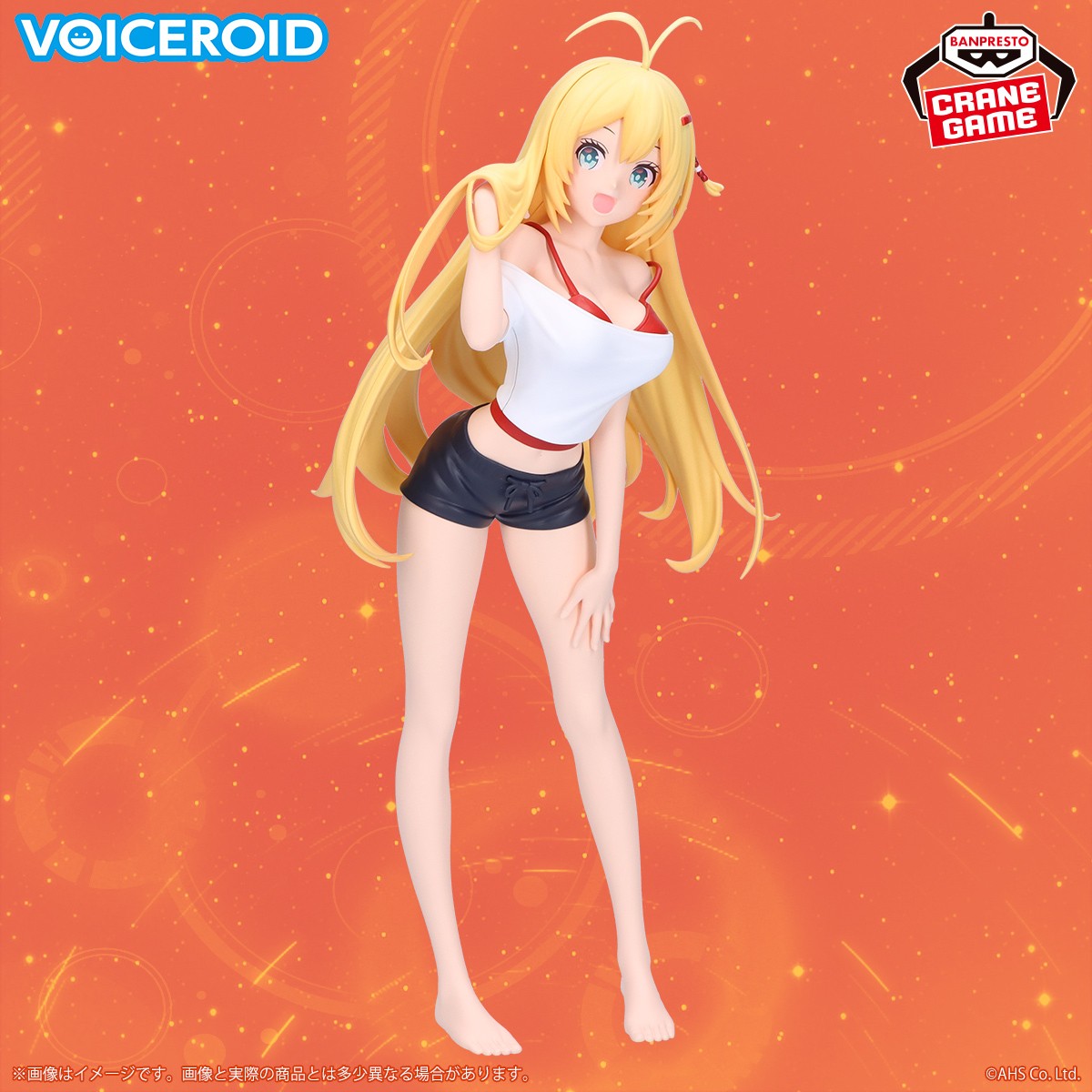 大胆な部屋着姿でフィギュア化❣️／ 大人気の #VOICEROID（ボイス