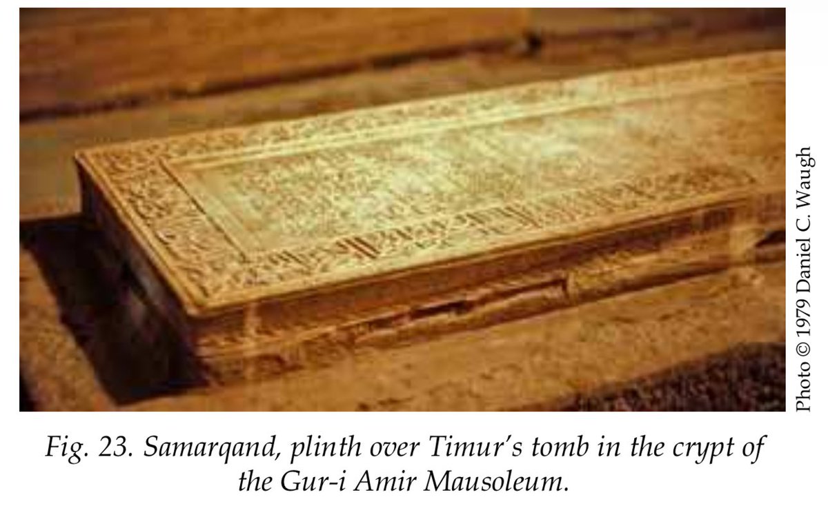 M_Mohammadi1's tweet photo. The inscription on Gur Amir: 

“And it [the light] said that it was one of the sons of the Commander of the Faithful, ‘Ali son of Abu Talib.[…]”

#timurids #mongols #uzbekistan https://t.co/k1rE95YNmx