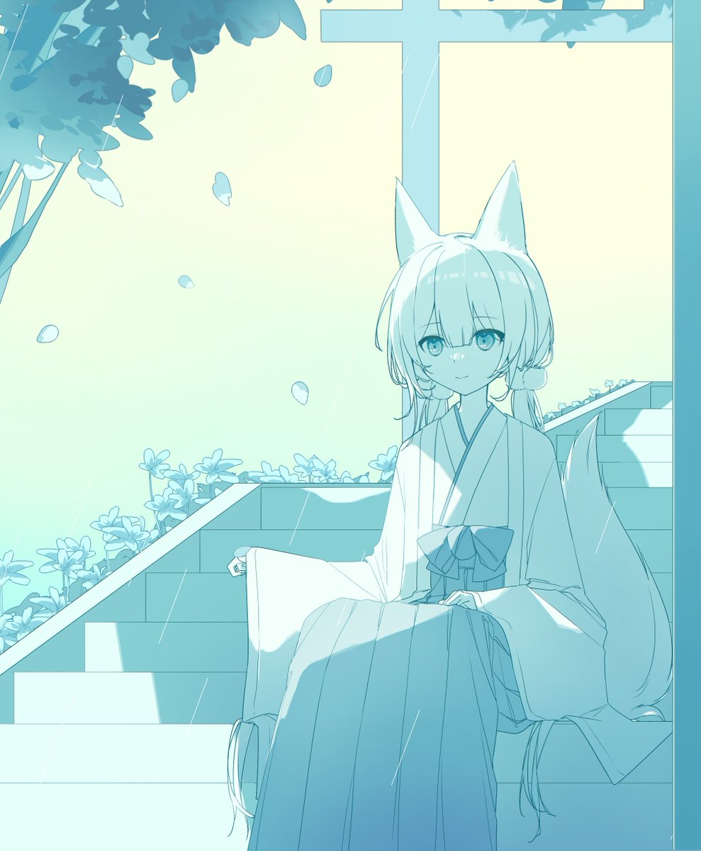 「またおいで」
#幾千世界
#きつねちゃんのえかきうた