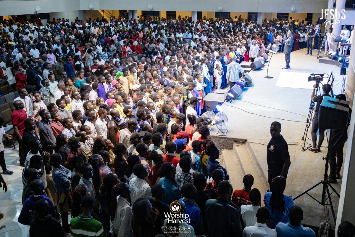 God can truly be trusted, 397 lives were brought to the Kingdom of God at Jesus Night.

It was a glorious evening, and you can still watch the sermon on the Worship Harvest YouTube Channel.

Stay blessed.  
#JesusNight  
#WorshipHarvest