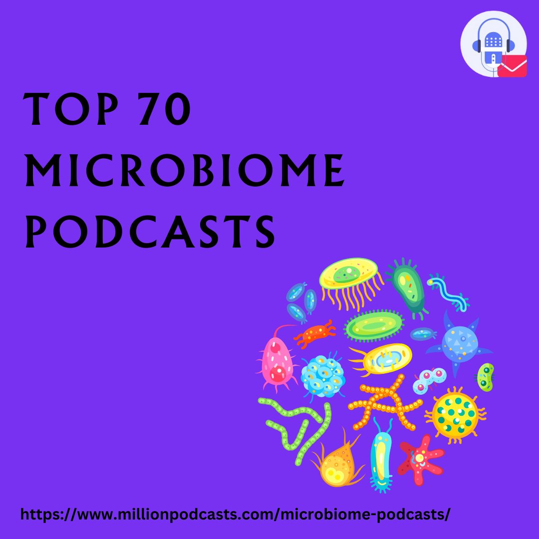 MillionPodcasts's tweet photo. 🦠 Top 70 Microbiome Podcasts of 2025! 🦠

🔗 Full list here: https://t.co/JtI71QyNh2

Ideal for PR pros, functional medicine experts & wellness brands targeting gut health and biohacking 🌿💊

🎧 Why use this list?
✅ Direct access to top microbiome podcasts 🎙️🧬
✅ Save hours of research—contacts all in one place ⏳⚡
✅ Perfect for PR pros, supplement brands & health educators 🧠📢

📢 Big shoutout to these gut health leaders! 👇
@donnaschwenk @katescarlata_rd @drriehl @drjamesmcilroy @hdeserthealth
@williamdavismd @buddhabellylife @erinkenneyrd @HDesertHealth @juliemariewolf
@ashleylhagen @drruscio @drrusciodc @doc_hemingway @kribengovender
@guthealthgurus @detoxwithdani @jescoxnutrition @maximalbeing @sarawbanta
@kfitzgeraldnd @chriskresser @biohacker_babes @bioptimizers @nakedscientists
@drchrissmith @amybeardmd @drrinde @davidperlmutter @adriancphd
@peterattiamd @dhrupurohit @computomics @gblander1 @minerva60282276
@gfreeschool @jenniferfugo @siimland @gut_bmj @philsmithisback
@gratefullydee @gratefulmichael @podcastone @drgundry @drmegmill
@poweronplants @jrousselpac @hubermanlab @planetmonica @drlizcruz

🎙 For PR pros and microbiome researchers—this is your go-to podcast list! 🧫🚀