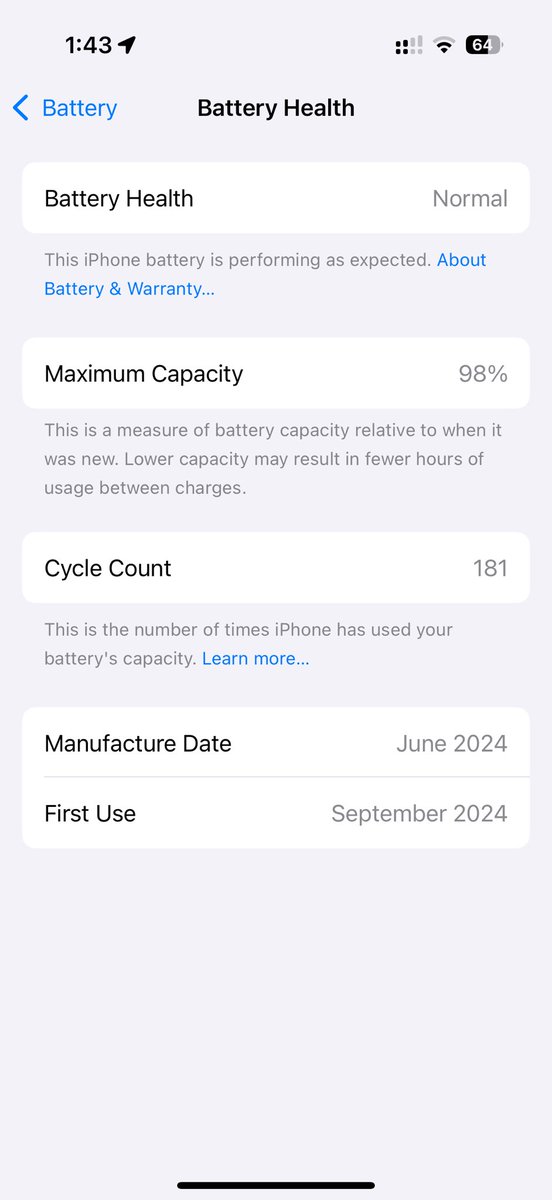 sohamdalei's tweet photo. @zollotech 16pro.

This is so weird. I have set my charge limit to 90% still a 2% drop in 7 months. https://t.co/7XunisAEYZ