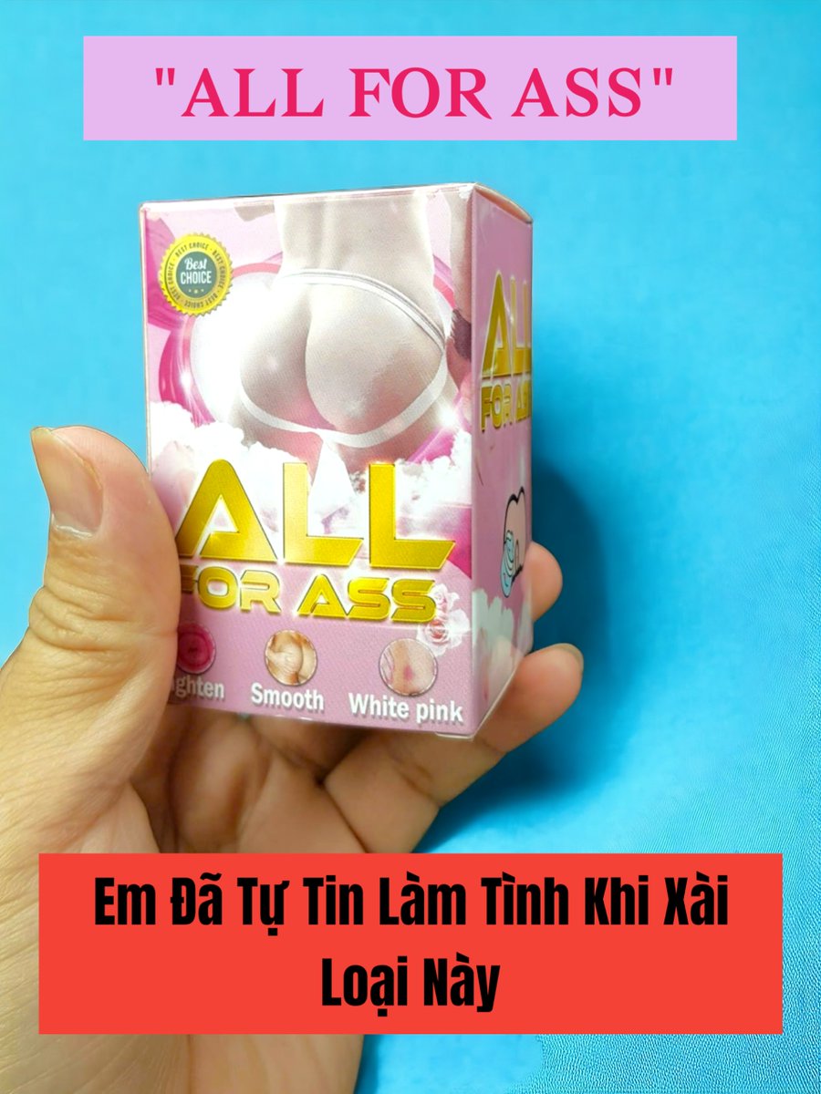 top99sg1207's tweet photo. BOT TỰ TI VÌ ASS MỤN NHỌT, THÂM SẠM? #ALLFORASS cứu nguy tức thì!
Da hồng hào, trắng mịn như em bé chỉ sau 1 tuần Thẩm thấu siêu tốt, tăng độ thẩm mỹ đỉnh cao.
Sản phẩm dành riêng cho BOT.
Lhệ ngay:
Zalo: https://t.co/tw5oizN6ZC
Tele: https://t.co/LHX0vzYTlw https://t.co/OZHN9ekUDV