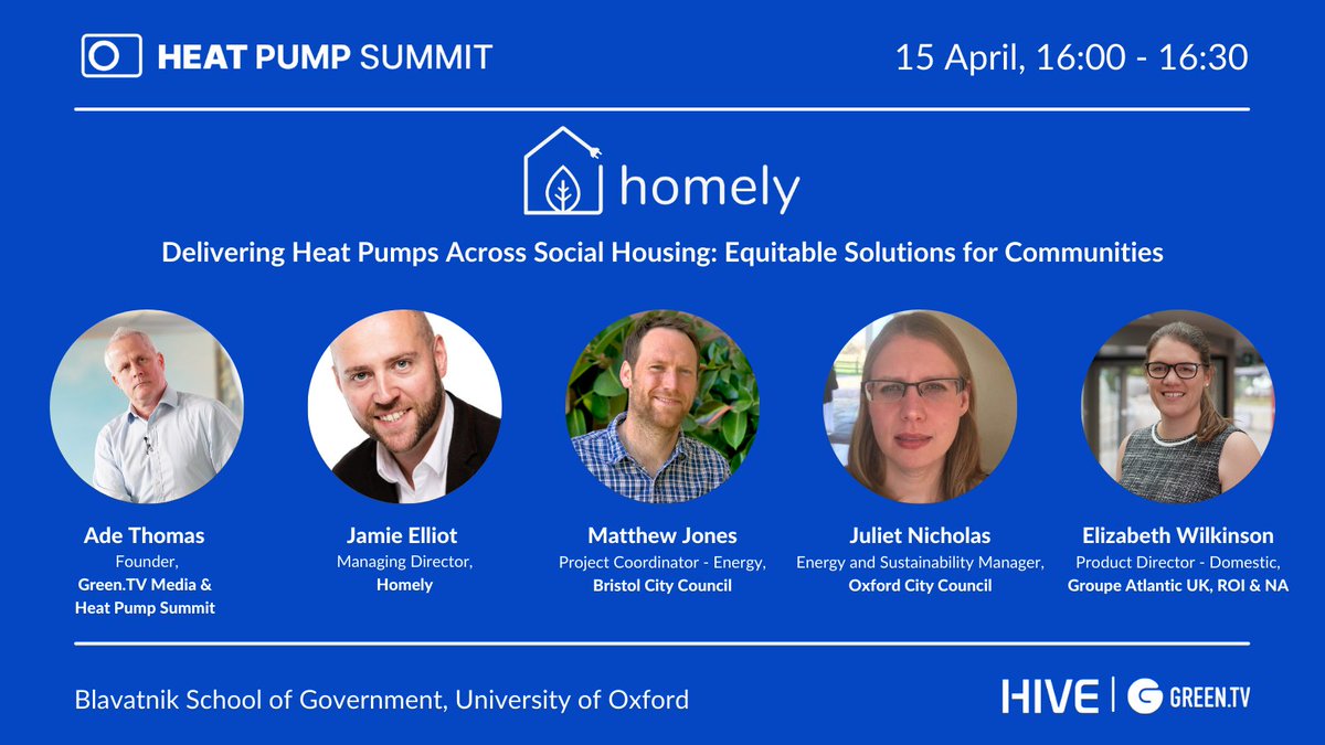 HeatPumpSummit's tweet photo. At next week’s Heat Pump Summit, the @homelyEnergy panel will explore how to roll out heat pumps equitably - ensuring affordability, accessibility, and long-term success.

Secure your pass today: https://t.co/litRHlCwOs

See what’s in store: https://t.co/I58Iu9YWbF https://t.co/AwK70J84jM
