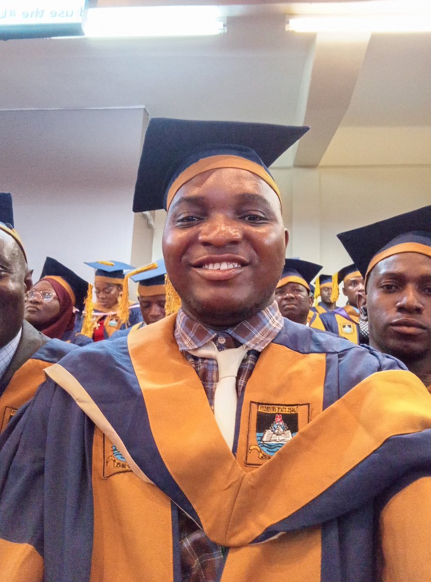 adedops18's tweet photo. Congratulations to myself and others

MSc. Chemistry (Distinction)

#LASU28thConvocation https://t.co/yDmw3Kiiku