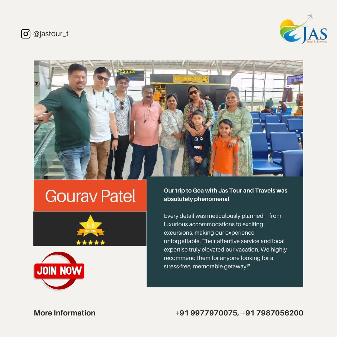 Maninde60077763's tweet image. “Another happy traveler! ✨
Gourav Patel had an unforgettable Goa experience with Jas Tour &amp;amp; Travels
Call/WhatsApp: +91 9977970075, +91 7987056200
Follow us: @jastour_t

#GoaTrip #JasTourAndTravels #ClientReview #HappyTravelers #LuxuryTravel #IncredibleIndia #TravelGoals