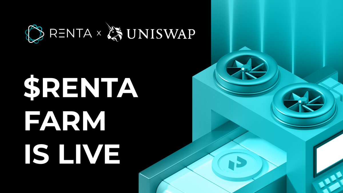 Levi ash (@levi_a_sh) on Twitter photo $RENTA Farming on Uniswap V4!
Farm $RENTA/USDT for up to 150% APY! 🌟 Enjoy hooks, 99% gas savings, and anti-bot protection. Earn fees, grow passively, and 10 lucky LPs get 5,000 RENTA on April 18!, Join the $30B Uniswap wave
Follow <a href="/RentaNetwork/">Renta Network</a> for updates!
#RENTA #UniswapV4 $RENTA Farming on Uniswap V4!
Farm $RENTA/USDT for up to 150% APY! 🌟 Enjoy hooks, 99% gas savings, and anti-bot protection. Earn fees, grow passively, and 10 lucky LPs get 5,000 RENTA on April 18!, Join the $30B Uniswap wave
Follow <a href="/RentaNetwork/">Renta Network</a> for updates!
#RENTA #UniswapV4