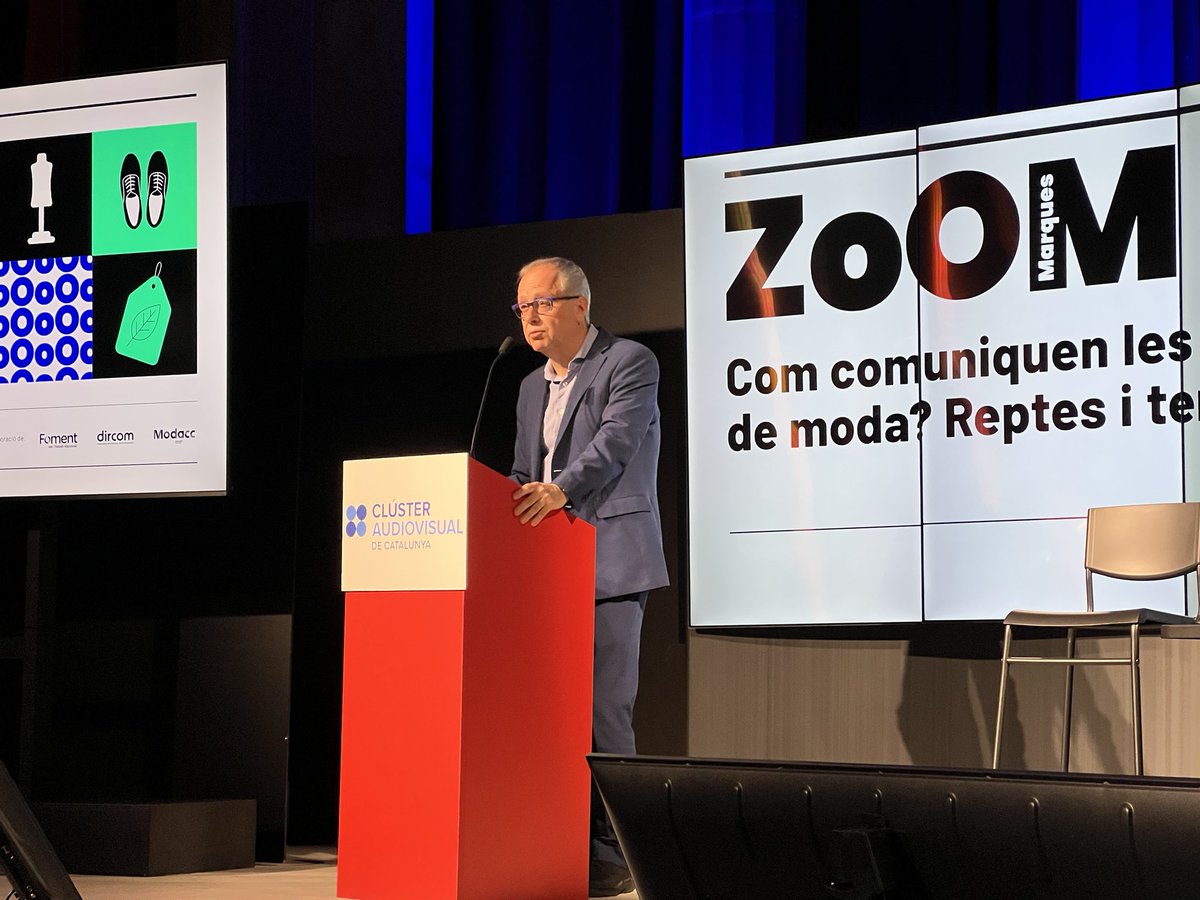 Dircomcat's tweet photo. "Al #ZoomMarques es concentra l'estratègia i el talent dels nostres socis i sòcies"

🗣️ Eduard Gil, màneger del @ClusterAVCat i Mar Alarcón, vicepresident de @FomentTreball donen la benvinguda a la XII edició https://t.co/PuFEGp8aRT