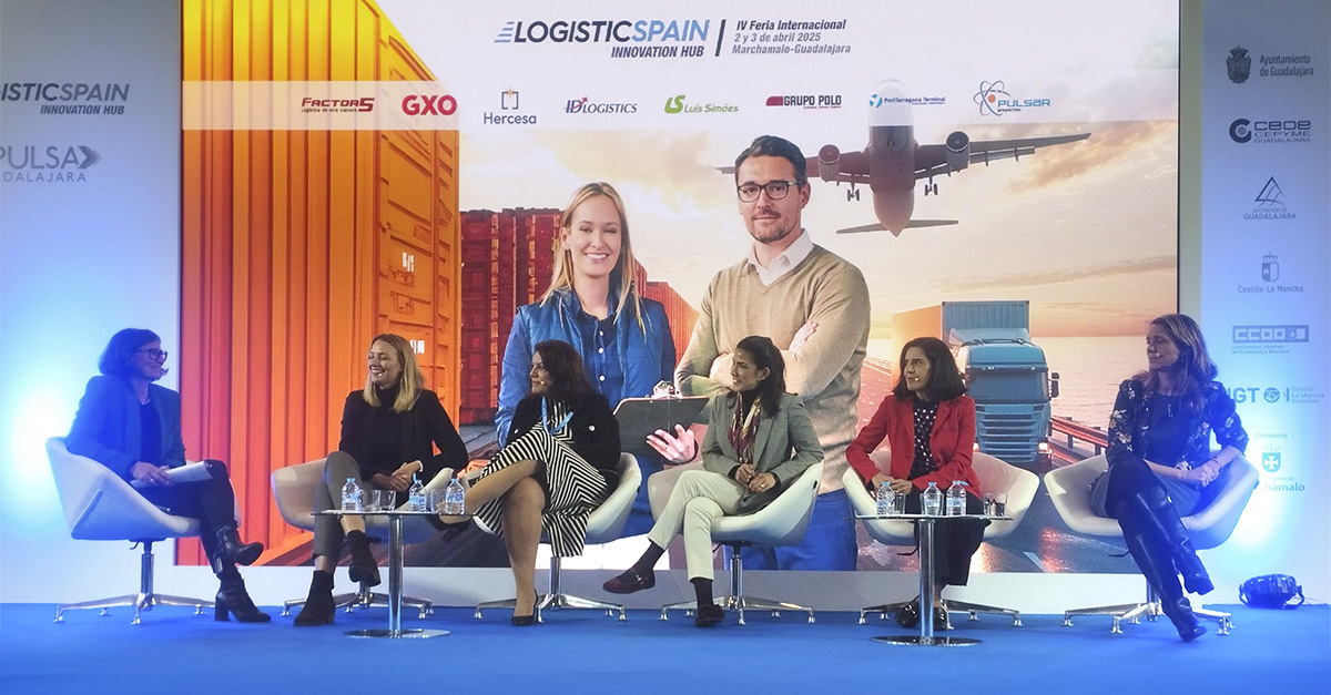 Palibex's tweet photo. Del debate de #LogisticSpain sobre la presencia femenina en el sector del transporte surgieron ideas muy interesantes. ¡No te pierdas nuestra crónica!
https://t.co/Mkv8DZhOGj
#MujeresEnLogística https://t.co/FLcoeWJFyK