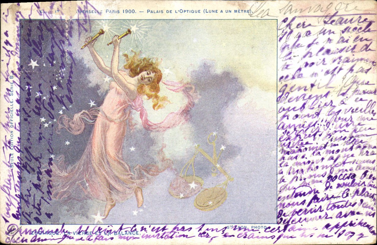 cpaphil's tweet photo. VINTAGE POSTCARD Horoscope Zodiac the Virgin and the Balance

https://t.co/jLjU4QiG8j

#ZodiacPostcard #VirgoAndLibra #VintageHoroscope #AstrologyArt #VintageZodiac #AstralPostcard #CelestialArt #VirgoSymbol #LibraBalance #MysticPostcard #EsotericCollector https://t.co/ZwjASs2wlh