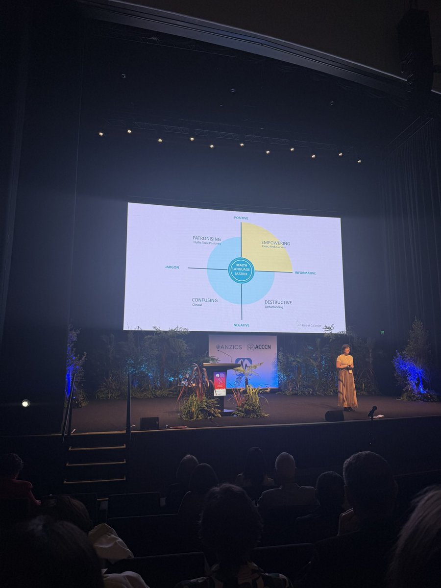 NicoleSchoombie's tweet photo. Motivating and moving talks from experts in critical care to patients and whānau sharing their stories at @anzics today. The biggest take home messages: communication is key 🔑 along with compassion, human connection, and team work. https://t.co/ykQDxJHz2c