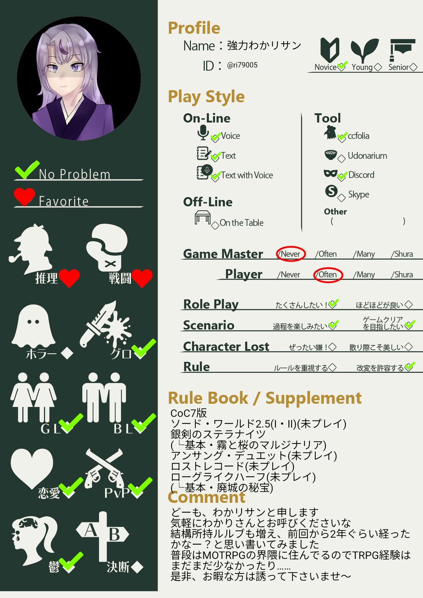 強力わかリサン tweet media