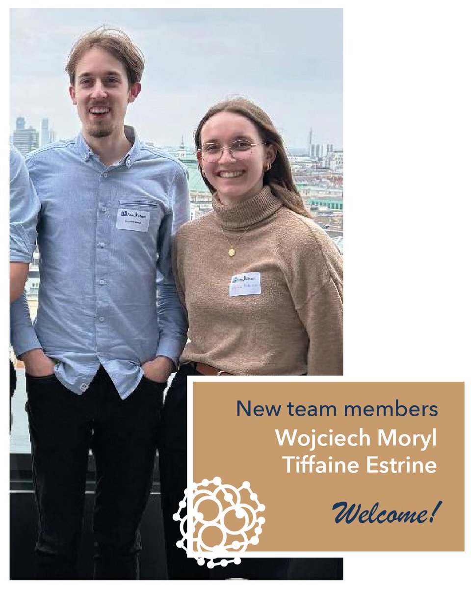 ClusCat_Lab's tweet photo. The group grows!✨We would like to give a warm welcome to our newest team members to the ClusCat Lab.
→ Wojciech Moryl, from the Wroclaw University of Science and Technology. 
→ Tiffaine Estrine, from the  Chimie ParisTech – PSL. 
Wishing you both a wonderful stay with us! https://t.co/lYmCXSuPoM