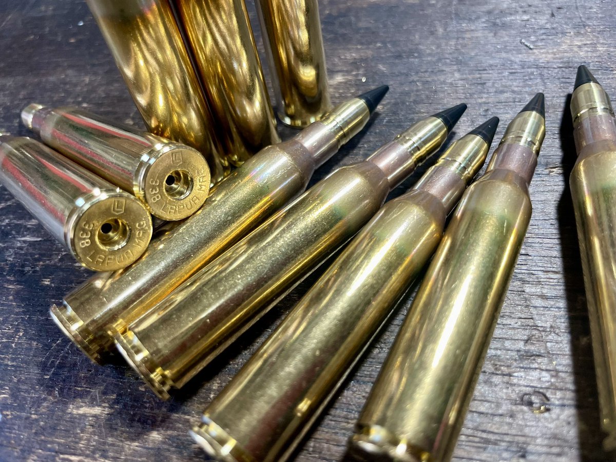 sergeants_heart's tweet image. もうすぐ🔥🔥🔥東北サバゲ魂🔥🔥🔥

.338 LAPUA MAG
LAPUA Brass
Cutting Edge .338 Dia 175gr ESP Raptor

Solid Brass HP＋ポリマーチップ

175grとありますが、チップが5grありますので180grになります。。

#東北サバゲ魂
#338LapuaMag
#CuttingEdge
#実物ダミーカート
#サージェンツハート