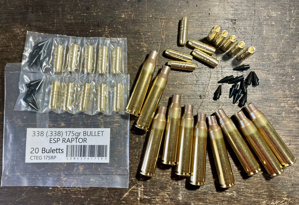 sergeants_heart's tweet image. もうすぐ🔥🔥🔥東北サバゲ魂🔥🔥🔥

.338 LAPUA MAG
LAPUA Brass
Cutting Edge .338 Dia 175gr ESP Raptor

Solid Brass HP＋ポリマーチップ

175grとありますが、チップが5grありますので180grになります。。

#東北サバゲ魂
#338LapuaMag
#CuttingEdge
#実物ダミーカート
#サージェンツハート
