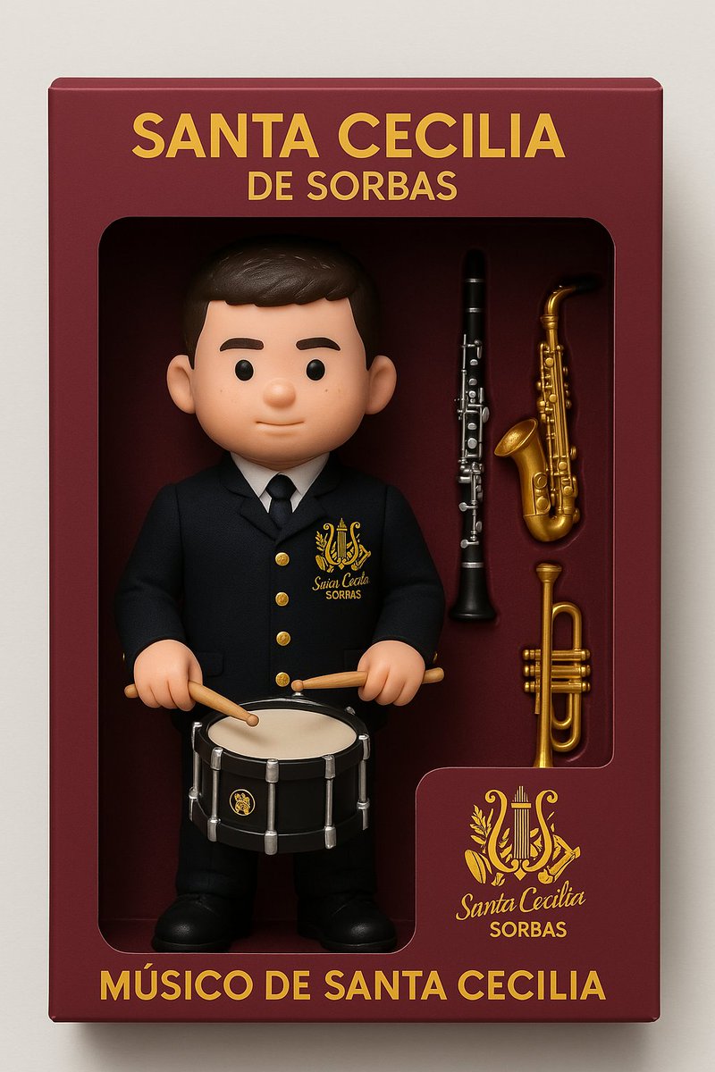 BandaSorbas's tweet photo. ¡Hoy cumplimos 43 años! 🎂

Y mirad, qué cosas os traemos... ¡Nuestros 𝑰𝒄𝒐𝒏𝒊𝒄 𝑩𝒂𝒏𝒅𝒂𝑺𝒐𝒓𝒃𝒂𝒔 𝑶𝒃𝒋𝒆𝒄𝒕𝒔! 🥹😍

Es verdad que bandera y cornetas tienen todas, pero... ¿bombo de concierto con ruedas para llevarlo por la calle? 🤣

#SoñandoMúsica https://t.co/XrBHJvhu9l
