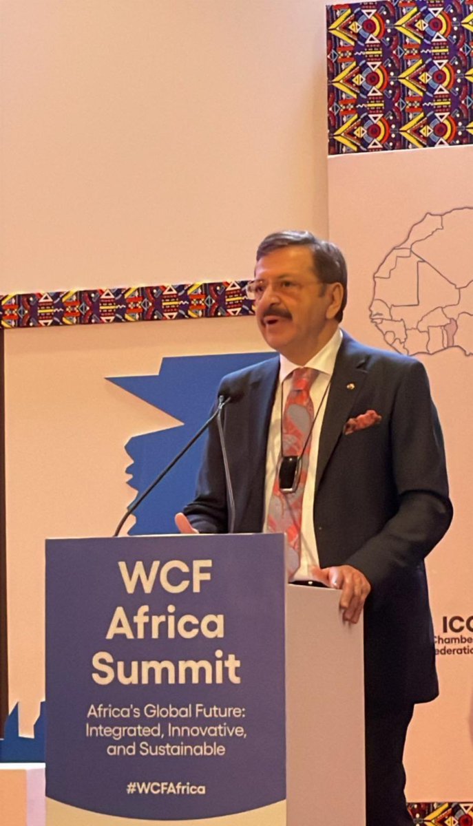 TurkeyIcc's tweet photo. ICC Türkiye ve TOBB Başkanı M. Rifat Hisarcıklıoğlu, ICC Dünya Odalar Federasyonu (WCF) Başkanı olarak bugün Nairobi’de düzenlenen “WCF Afrika Zirvesi”ne katıldı. Zirveye, Kenya Cumhurbaşkanı Sayın William Ruto ve Bakanlar da katıldı. https://t.co/8ebwjMWU8i